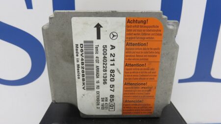 A2118205785 2118205785 A2118703985 2118703985 W211 W219 Airbag SRS Regeleenheid stuurunit