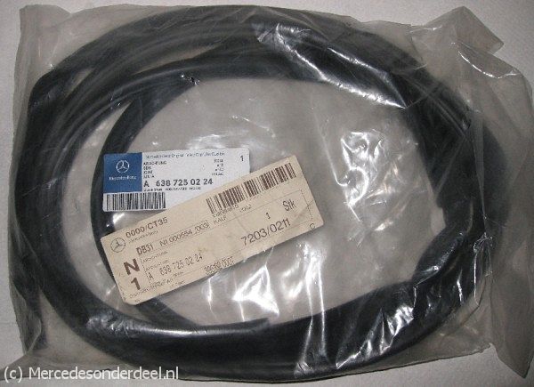 A6387250224 6387250224 Afdichting rubber deur 2x