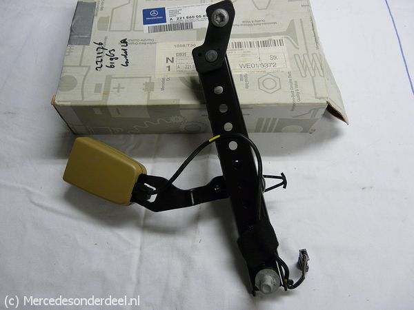 A2218600569 2218600569 Gordel houder beige links buiten achter